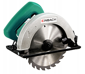 Дискова пила для точного різання дерева Einbach 1800Вт 185мм пила циркулярна заглибна з напрямною шиною