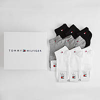 Набор мужских носков Tommy Hilfiger в подарочной упаковке 30 пар хлопок размер 41-45