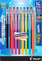 Набор стирающихся цветных гелевых ручек 16 шт PILOT FriXion ColorSticks Erasable 0.7 мм (10367)