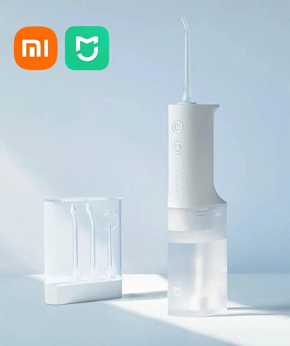 Іригатор Xiaomi MiJia MEO701 Oral Irrigator White (чотири насадки)
