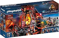 Конструктор Playmobil Novelmore Рейдеры Бернхэма Лавовая шахта 70390 (103 детали)