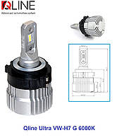 Лампы светодиодные Qline Ultra VW-H7 G 6000K (2шт)
