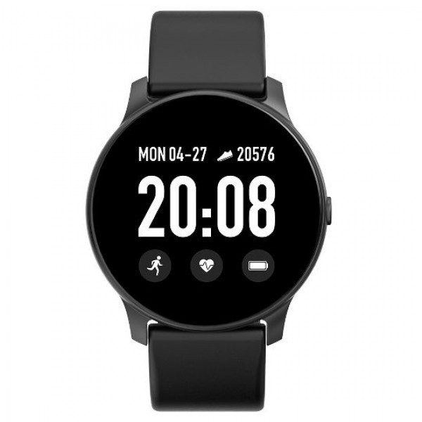 Наручные Bluetooth смарт часы Smart KW19 UTM, умные часы с измерением давления и кислорода черные APL - фото 10 - id-p2020826153