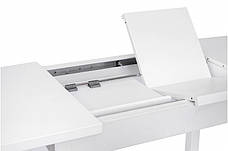 Стіл білий розкладний для маленької кухні Бронкс Мікс Меблі, колір білий, фото 5