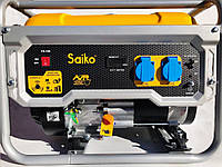 Бензиновый Генератор электростанция Saiko SK2700 с ручным запуском с мощностью двигателя 3,0 кВт