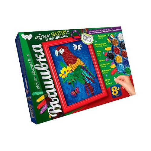 Набір для вишивки бісером і стрічками Danko Toys