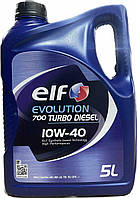 Elf Evolution 700 Turbo Diesel 10W-40, 214121, 5 л.