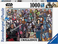 Пазл Ravensburger Challenge Star Wars Baby Yoda Звездные войны Малыш Йода 1000 шт. ( 16770)