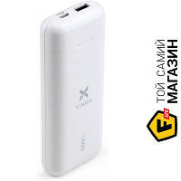 Повербанк Vinga Батарея универсальная Vinga 10000 mAh glossy white (VPB1MWH)