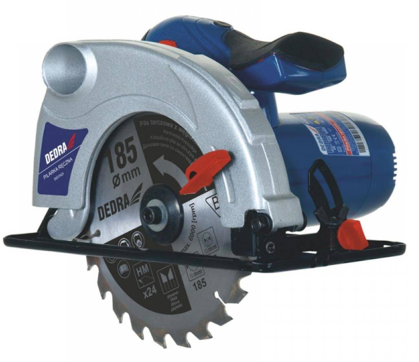 Дискова пила Dedra DED7925 185 мм 1600 Вт, фото 1