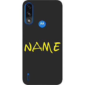 Саме чохол бампер Case для Motorola Moto E7 Power друк на чохлі