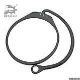 Кріплення корка бака кабель A1 Audi 8E0201556 1J0201550AC 1J0201550AN кільце, фото 2