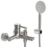 Змішувач для ванни литий з нержавіючої сталі MIXXUS SUS-142 EURO (MI2822), фото 3