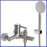 Змішувач для ванни литий з нержавіючої сталі MIXXUS SUS-142 EURO (MI2822), фото 2