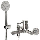 Змішувач для ванни литий з нержавіючої сталі MIXXUS SUS-142 EURO (MI2822), фото 4