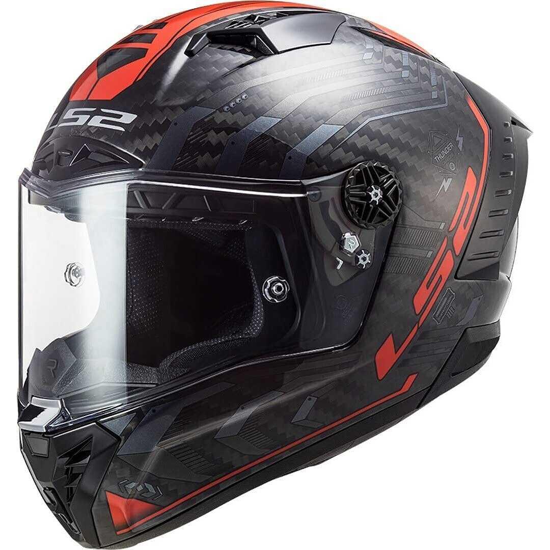 МОТОШОЛОМ ЗАКРИТИЙ LS2 FF805 THUNDER C SPUTNIK КОЛІР METAL RED