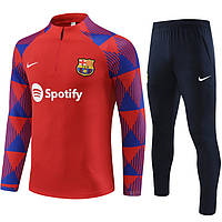 Дитячий футбольний костюм Барселона 2023-2024 Training Red Nike 125-135 см (3511)