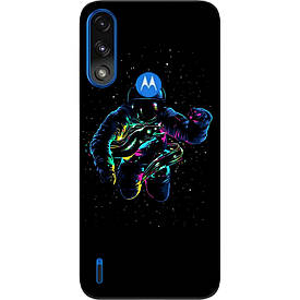 Чохол силіконовий Case для Motorola Moto E7 Power з картинкою В космосі