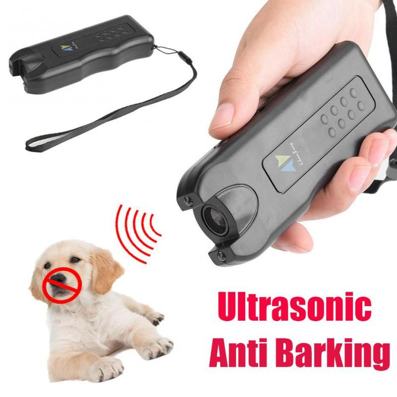 Отпугиватель собак ультразвуковой с фонарём Chan Fong Dog Sonic-Chaser для отпугивания и дрессировки APL - фото 2 - id-p2020851532