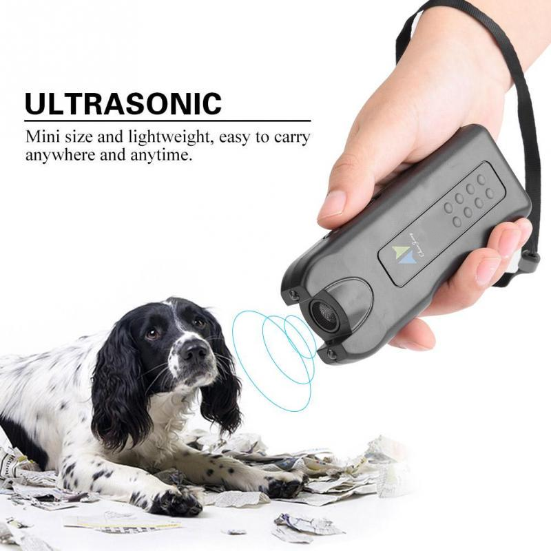 Отпугиватель собак ультразвуковой с фонарём Chan Fong Dog Sonic-Chaser для отпугивания и дрессировки APL - фото 7 - id-p2020851532