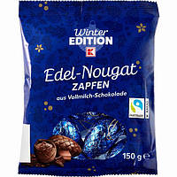 Шоколадні шишки з нугою Winter Edition Edel-Nougat Zapfen 150г Німеччина