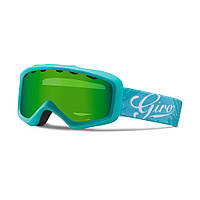 Гірськолижна маска Giro Charm Flash аква/Turquoise Tropical, Loden green 26% (GT)