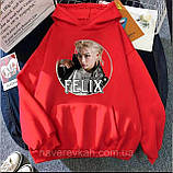Жіноче худі оверсайз з принтом "Stray Kids, FELIX", фото 5