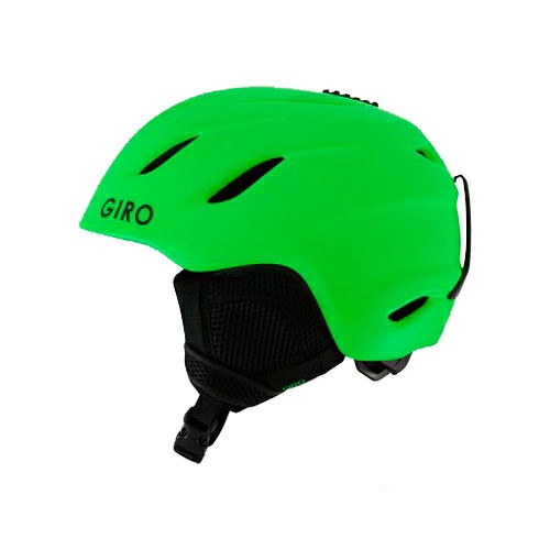 Гірськолижний дитячий шолом Giro Nine Jr мат. зелен. (GT) S (52-55.5 см), M (55.5-59 см)