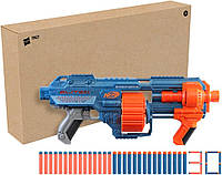 Бластер Nerf Elite 2.0 Shockwave RD-15. Нерф Элит Шоквэйв. Помповый бластер с барабаном на 15 стрел