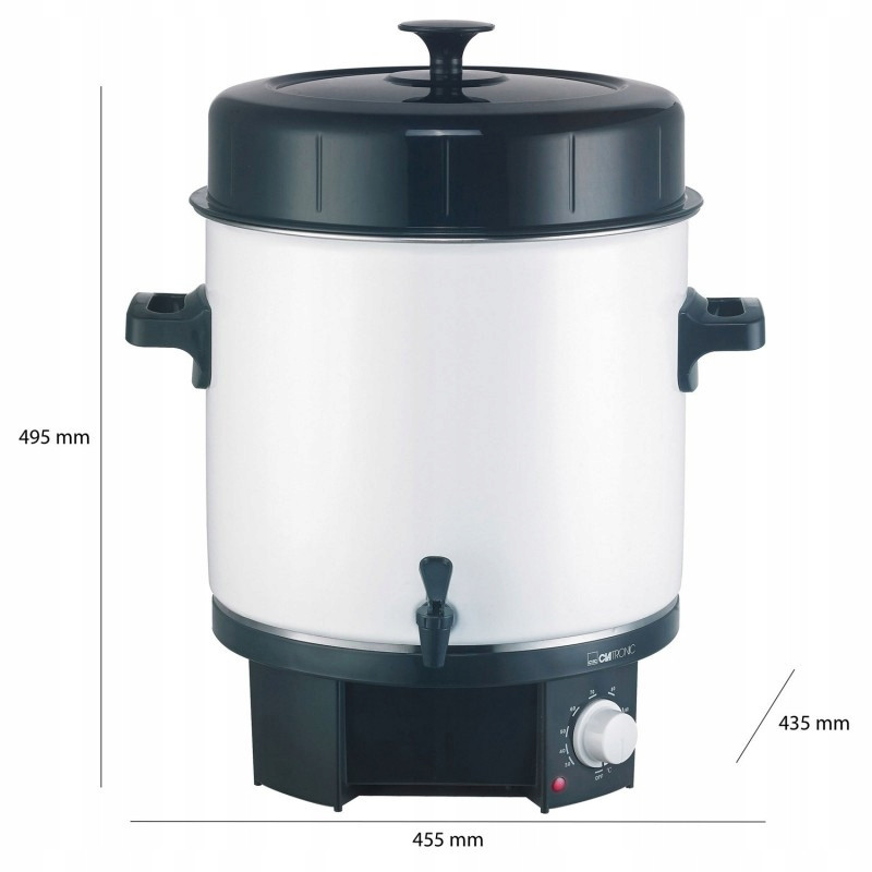 Автомат для горячих напитков Clatronic EKA 3338 Термопот чайник 1800 Вт (Кипятильники Чаераздатчики) - фото 4 - id-p2020875181