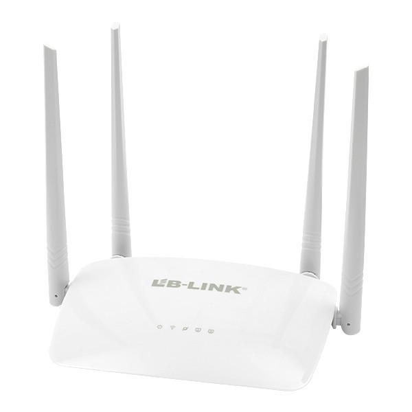 Роутер маршрутизатор LB-Link WiFi 2LAN+1WAN 802.11g/n, 2.4GHz 300Mbps 4*5dBi 4 усиленные антенны APL - фото 5 - id-p2020861566