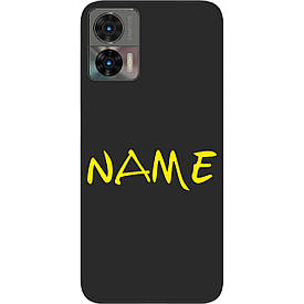 Саме чохол бампер Case для Motorola Edge 30 Neo друк на чохлі