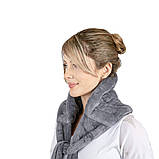 Пояс для спини зігріваючий і охолоджуючий з насінням льону Компрес грілка для суглобів шиї та м'язів, фото 4