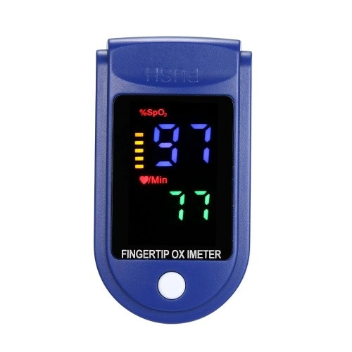 Пульсоксиметр медицинский на палец Fingertip Pulse Oximeter LK87 прибор измерения кислорода крови APL - фото 3 - id-p2020839242