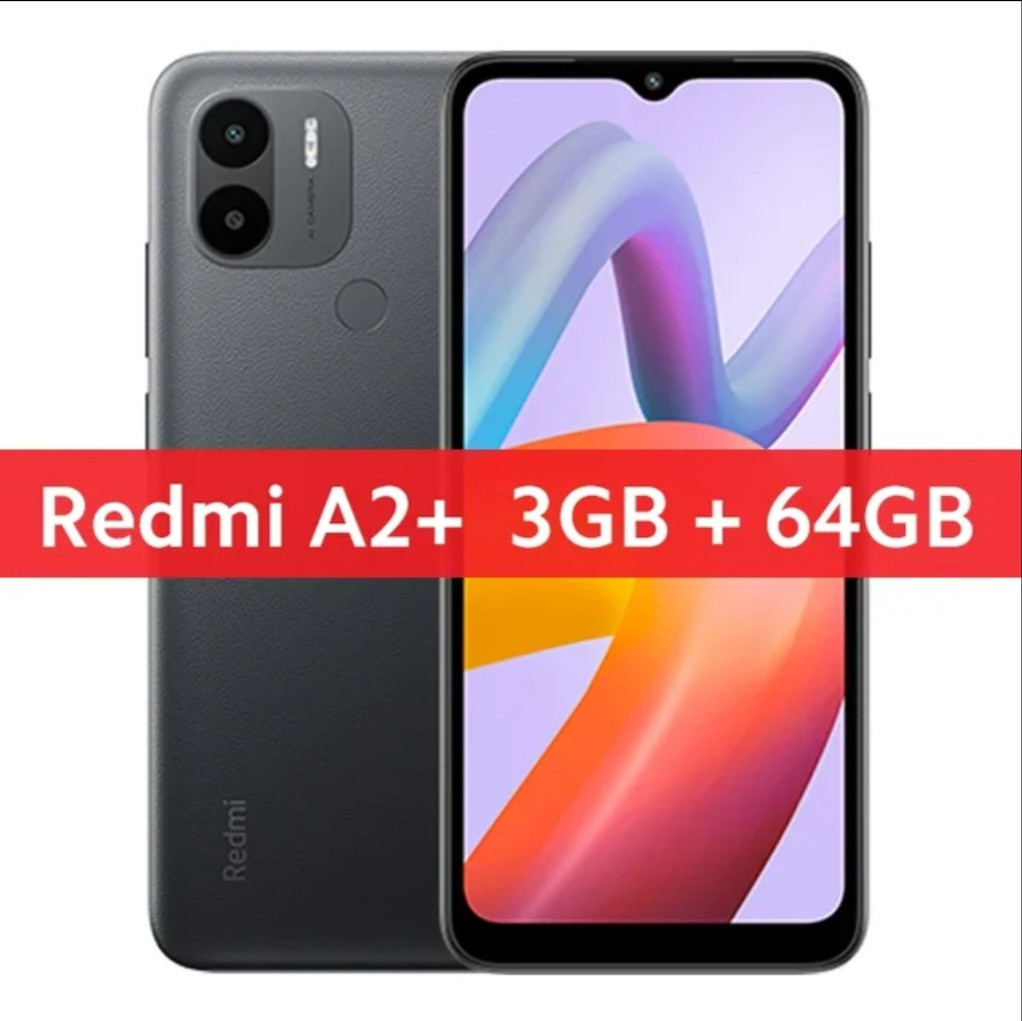 Смартфон Xiaomi Redmi A2+ 64 Гб 6,52" 5000 мА·год (Чорний)