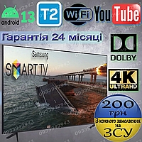 Телевизор Samsung 42 дюйма 4к Смарт тв Телевізор Самсунг с Т2 тюнером Wifi Плазма 42 дюйма UHD Full HD