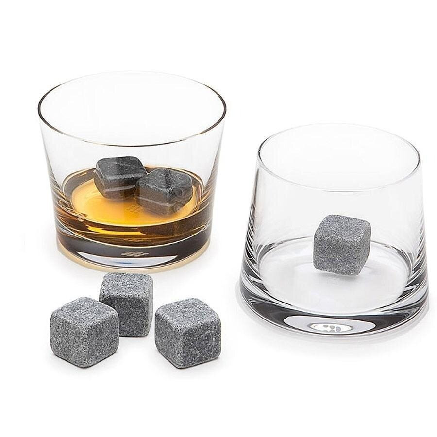 Камни для виски охлаждающие Aura Whiskey Stones MINI Набор из 9 штук 2х2 см Серый APL - фото 9 - id-p2020864398