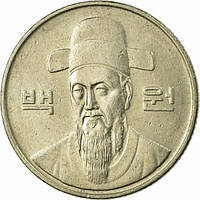 Монети Пiвденної Кореї