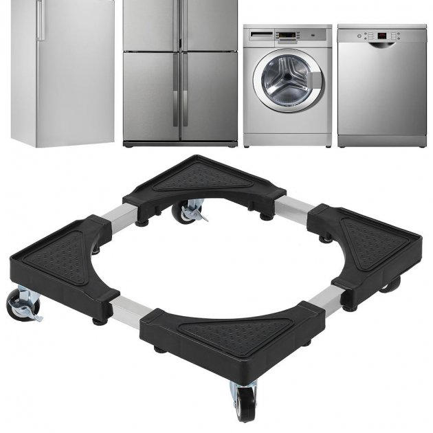 Подставка для стиральной машины и холодильника на колесах Washing machine stand для движения бытовой техники - фото 7 - id-p2020849163