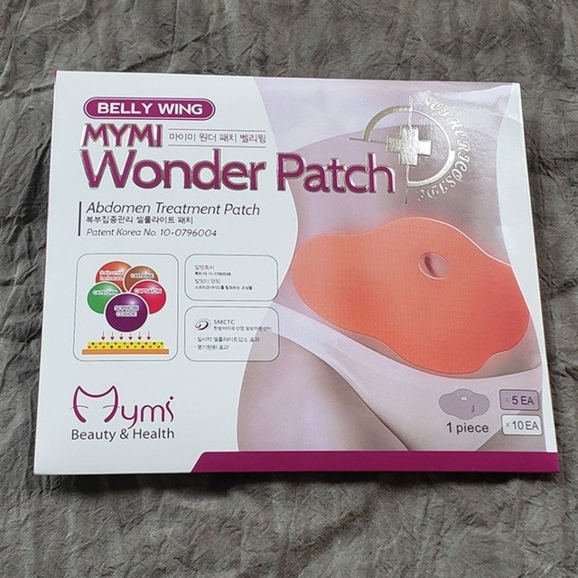 Пластырь для похудения живота Mymi Wonder Patch S5 с натуральными экстрактами APL - фото 5 - id-p2020870241