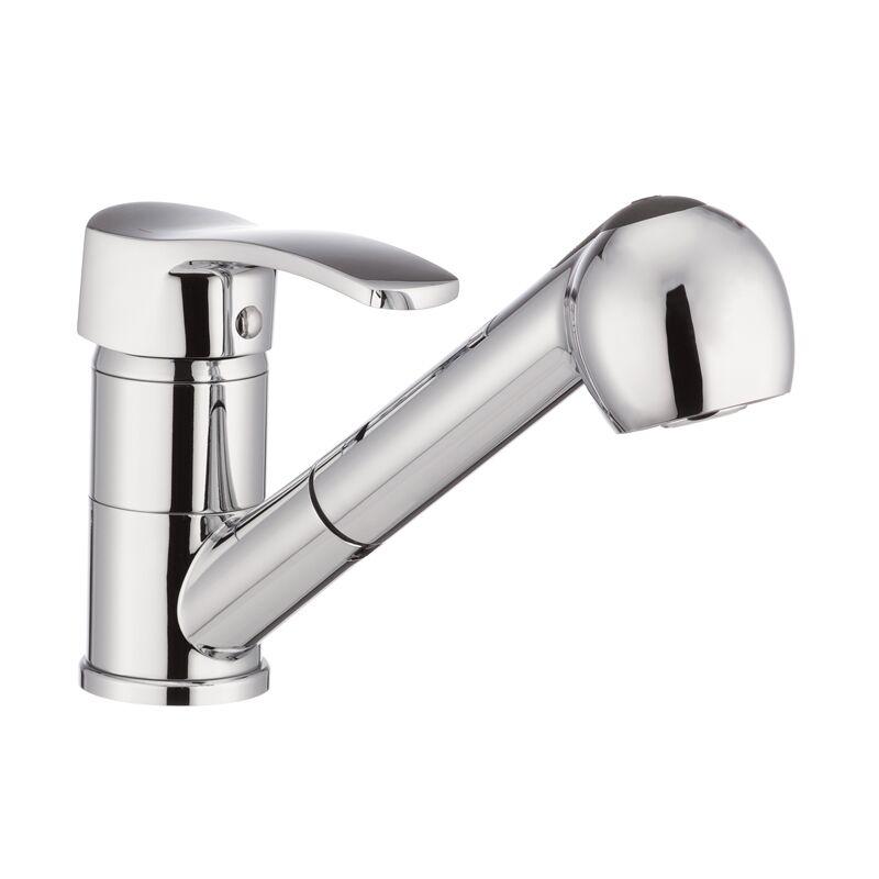 Смеситель с вытяжной лейкой Haiba Focus 014