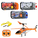 Дитяча іграшка для хлопчиків Вертоліт на радіокеруванні з гіроскопом, запасні лопаті, фото 5
