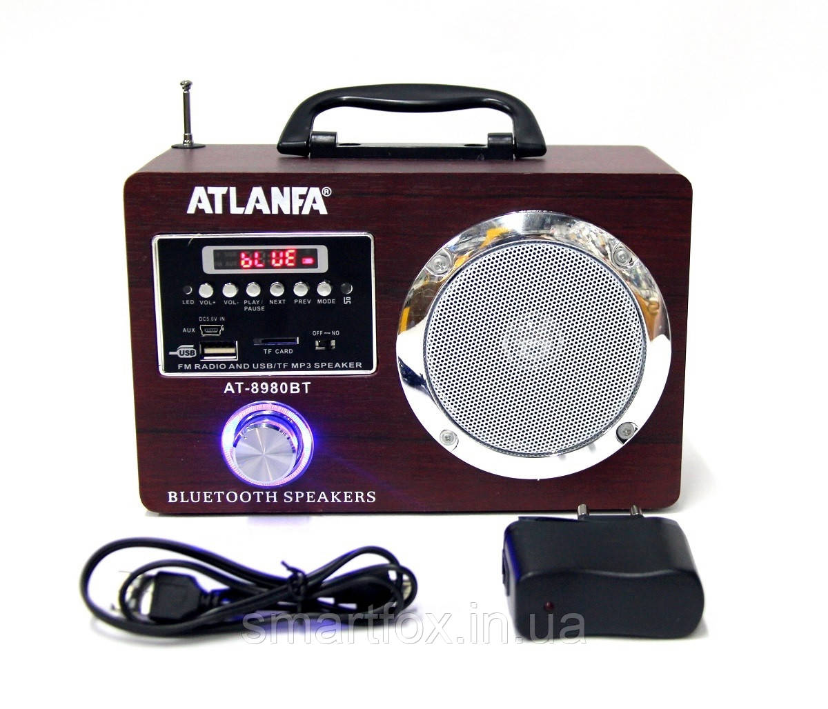 Портативна колонка ATLANFA AT-8980+блютус