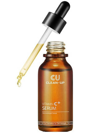 Регенеруюча сироватка з Вітаміном C 4,5% CU SKIN Clean-Up Vitamin C+ Serum, 20 мл, фото 3