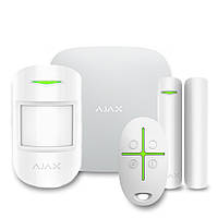 SM SM Комплект беспроводной сигнализации Ajax StarterKit 2 white ( Hub 2/MotionProtect/DoorProtect/SpaceControl )