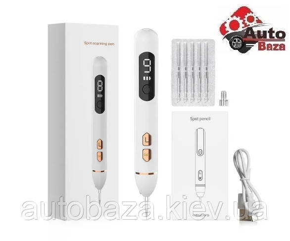 Плазмова ручка для видалення бородавок, чорних крапок, веснянок, родимок, папілом Laser Plasma Pen Плазмапен, фото 1