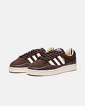 Чоловічі Кросівки Adidas Campus x Bad Bunny Brown / Адідас Кампус Бед Банні Коричневі, фото 5