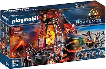 Конструктор Playmobil Novelmore Рейдери Бернхема Лава шахта 70390 (103 деталі)