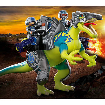 Конструктор Playmobil Dino rise Спінозавр: подвійна захисна сила 70625 (46 деталей)