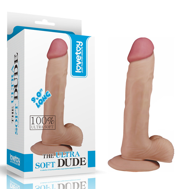 Реалістичний фалоімітатор на присосці Ultra Soft Dude